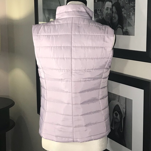 LOFT outlet Lavender winter vest - Picture 3 of 5